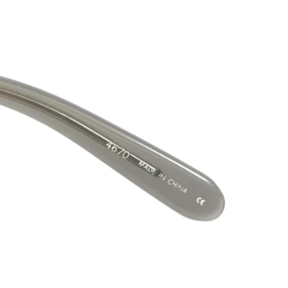 Garrett Leight Eyeglasses Frame KINNEY MGCR Matte Gray Crystal 47-21-140